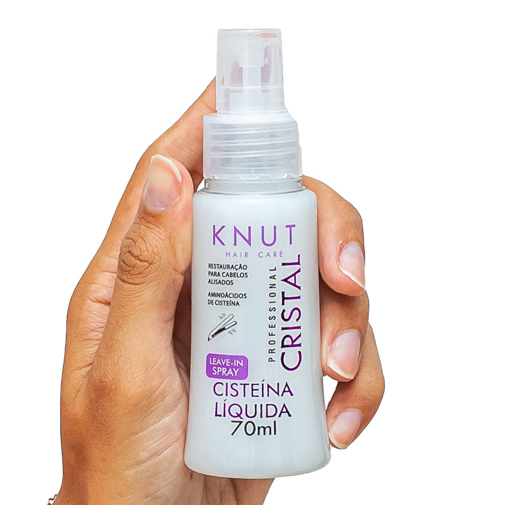 KNUT Leave-in Cristal Spray Cisteína Liquida 70 ml