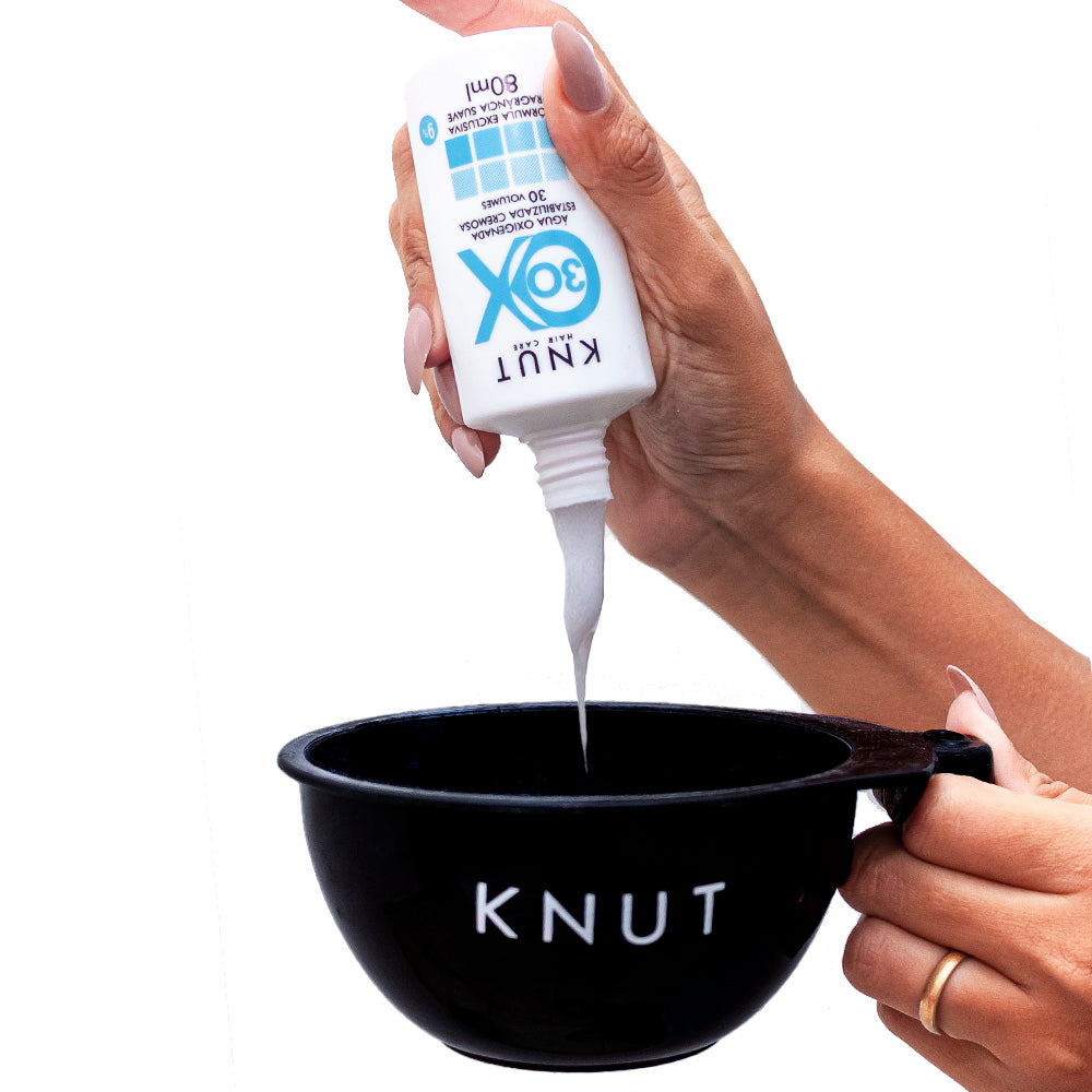 KNUT Água Oxigenada Estabilizada Cremosa 30 volumes (9%) 80ml