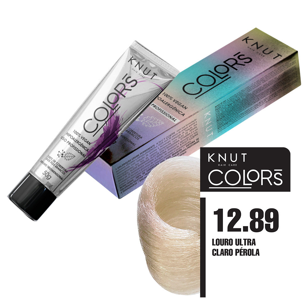 KNUT Colors 50g - Louro Ultra Claro Pérola 12.89