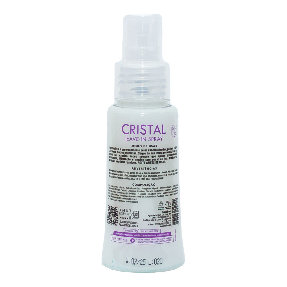 KNUT Leave-in Cristal Spray Cisteína Liquida 70 ml