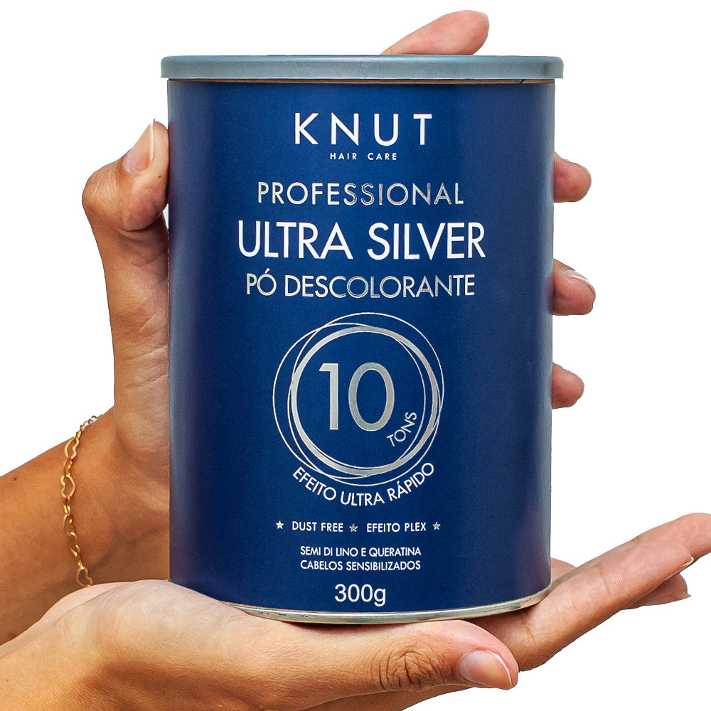 Pó Descolorante KNUT Ultra Silver 300g