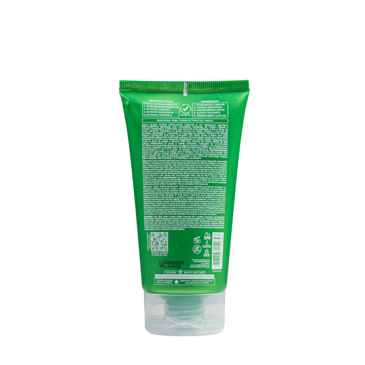 Shampoo Esfoliante Scalp Scrub 150g KNUT Hair Care