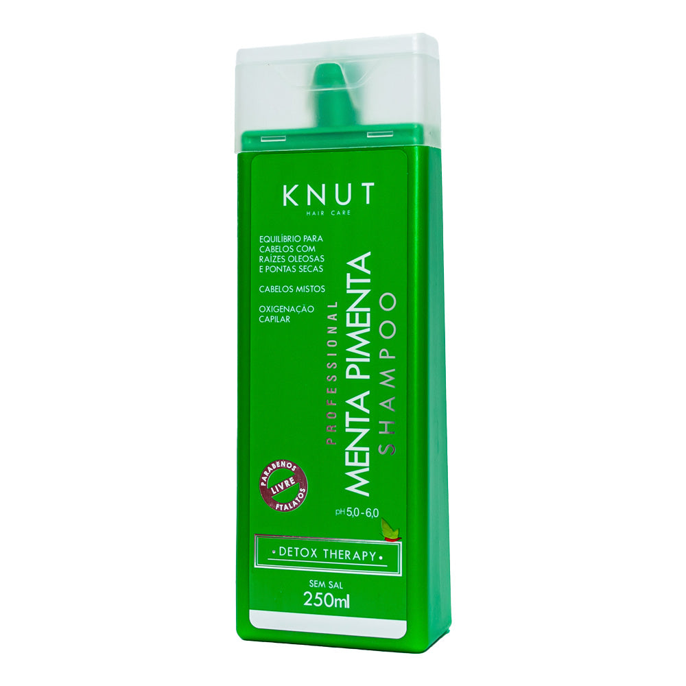 KNUT Shampoo Menta Pimenta Detox Capilar 250 ml