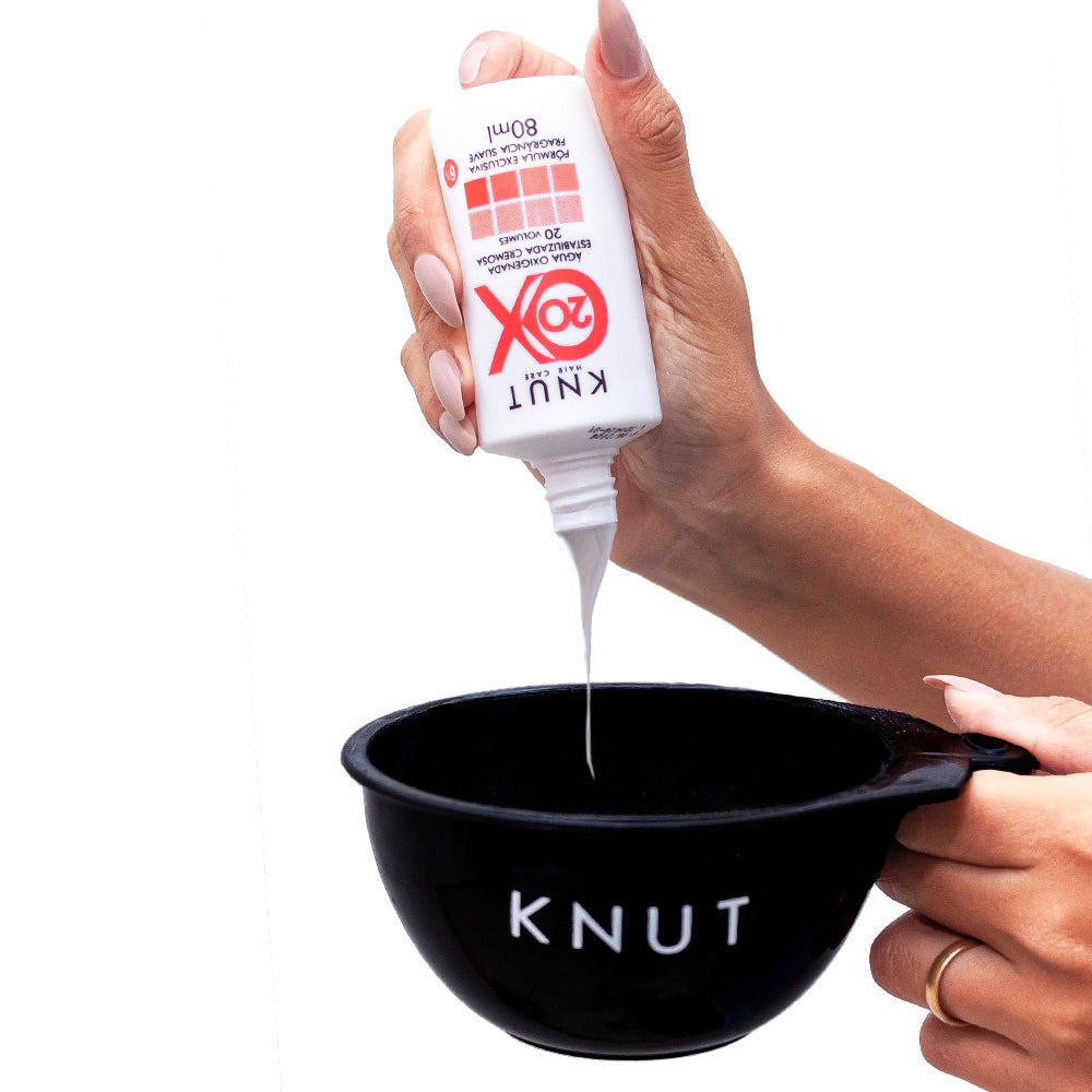 KNUT Água Oxigenada Estabilizada Cremosa 20 volumes (6%) 80ml