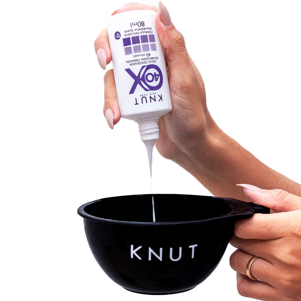 KNUT Água Oxigenada Estabilizada Cremosa 40 volumes (12%) 80ml