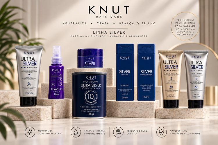 KNUT Silver: Loiros e descoloridos
