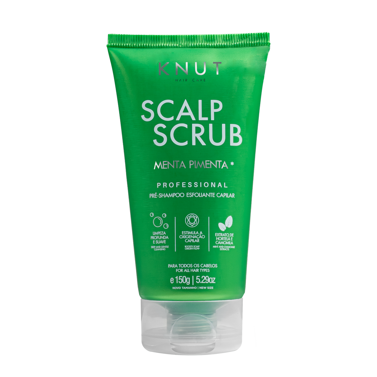 Shampoo Esfoliante Capilar Scalp Scrub 150g KNUT Hair Care
