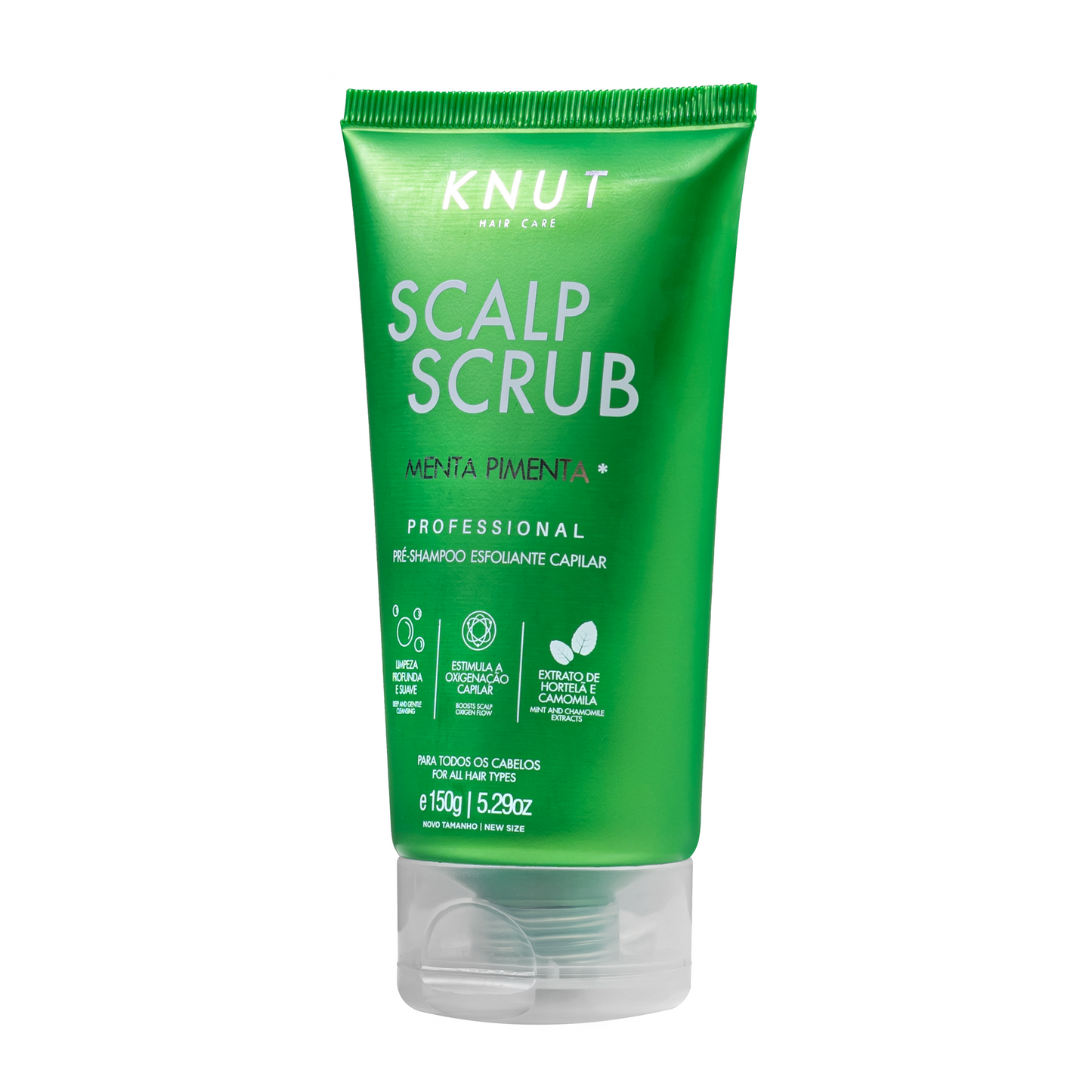 Shampoo Esfoliante Capilar Scalp Scrub 150g KNUT Hair Care