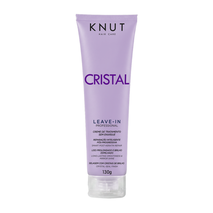 Kit PROMOCIONAL Cristal: Shampoo 250ml + Condicionador 250ml + Máscara 300g *Brinde: Leave-in Creme* KNUT Hair Care