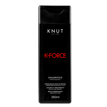 Kit PROMOCIONAL K-Force: Shampoo 250ml  + Condicionador 250ml + Máscara 300g *Brinde: Leave-in Creme* KNUT Hair Care