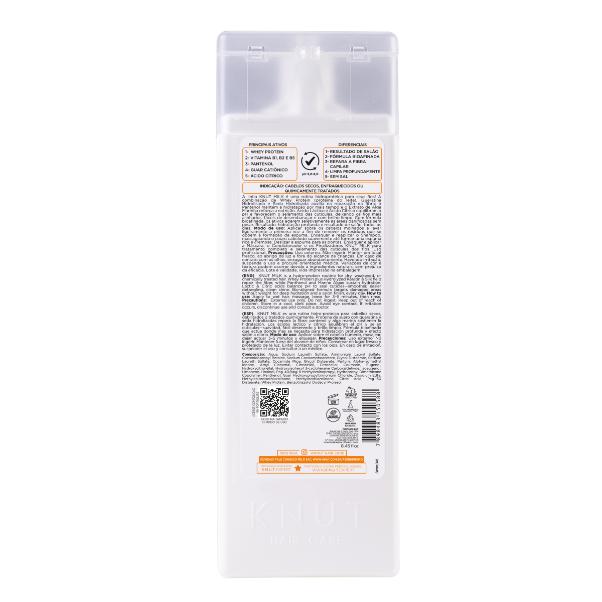 KNUT Shampoo Milk 250 ml KNUT Hair Care
