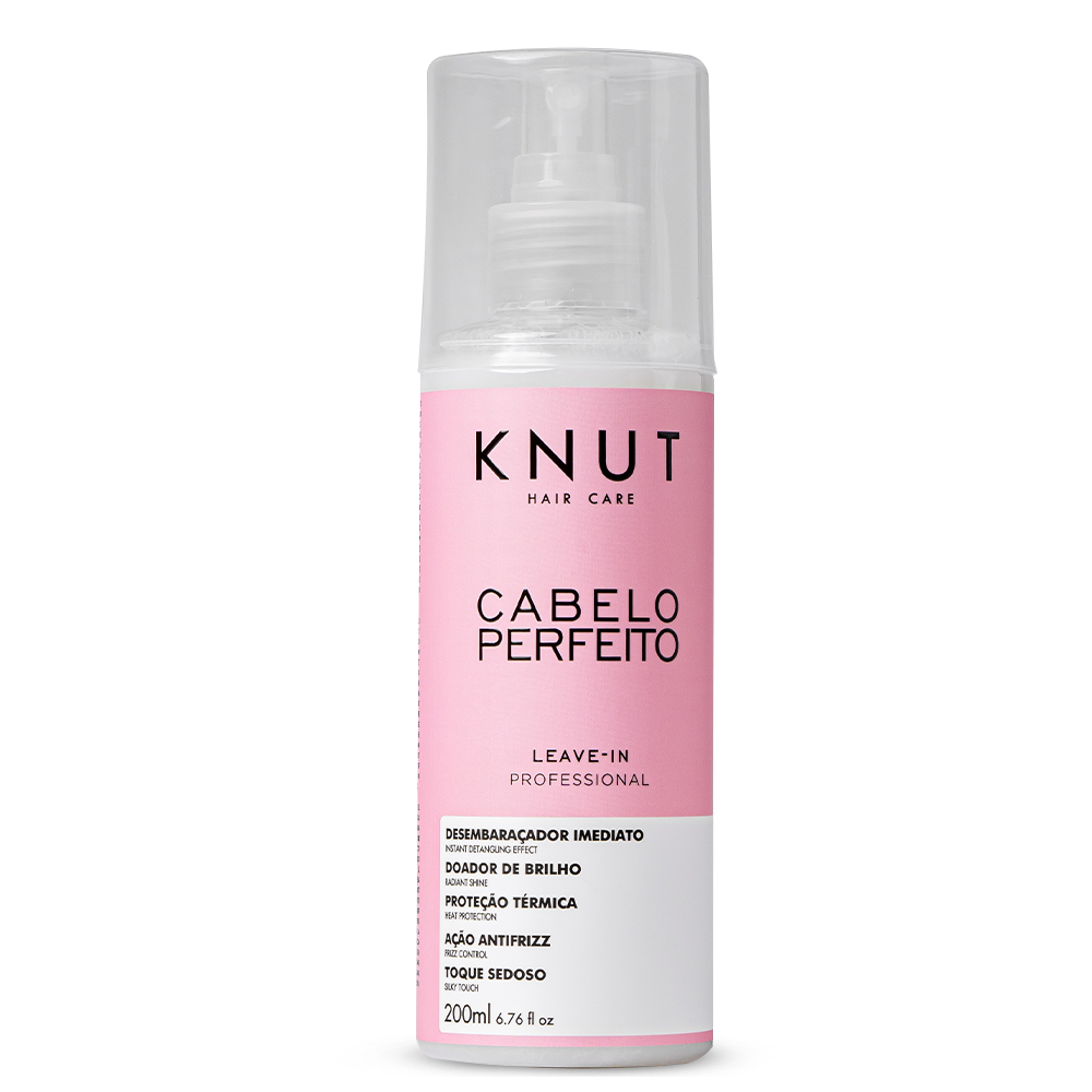 Kit Cabelo Perfeito Shampoo, Condicionador, Máscara Leave-in