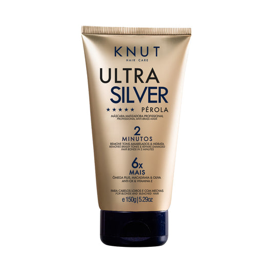 KNUT Máscara Ultra Silver Pérola 150g