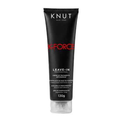 Kit PROMOCIONAL K-Force: Shampoo 250ml  + Condicionador 250ml + Máscara 300g *Brinde: Leave-in Creme* KNUT Hair Care