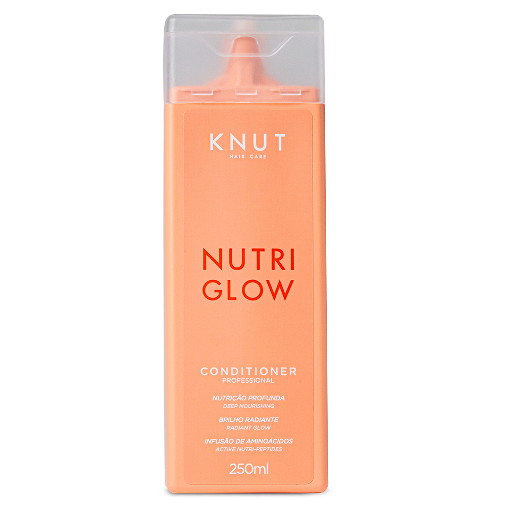 Kit KNUT NUTRIGLOW: Shampoo + Condicionador + Máscara