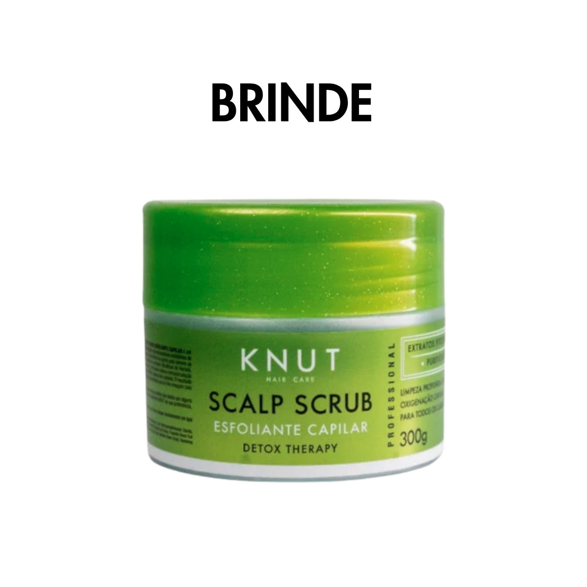 Kit Men: Shampoo Men 2 em 1 250ml + Leave-in Creme K-Force 130g + Pomada Hold Glue 40g KNUT Hair Care