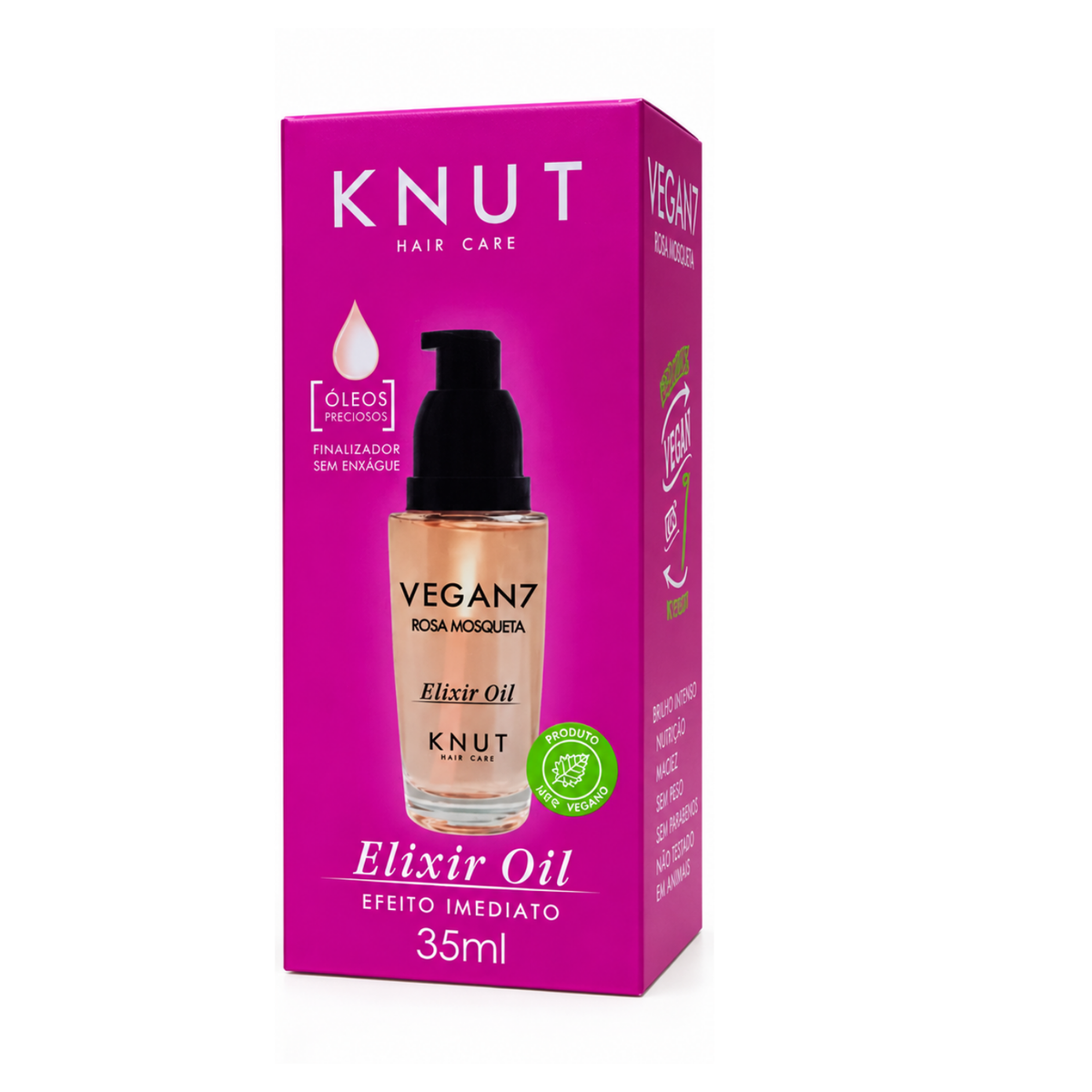 Elixir Oil Vegan7 Rosa Mosqueta 35ml KNUT Hair Care