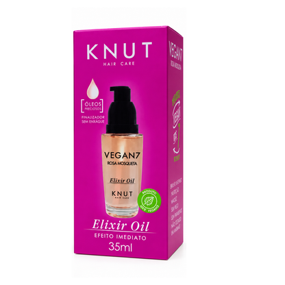 Elixir Oil Vegan7 Rosa Mosqueta 35ml KNUT Hair Care