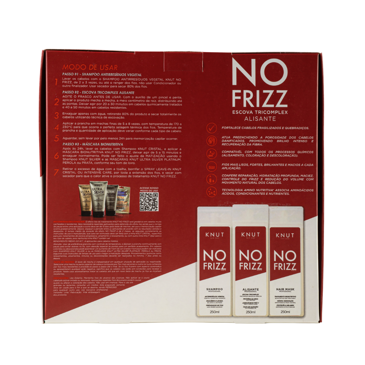 ボディ・フェイスケア no!no! H A I R SLIM KIT KNUT NoFrizz Escova Tricomplex Alisante No Frizz – KNUT Hair Care