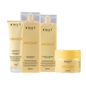 Kit KNUT ABSOLUT: Shampoo 250ml + Condicionador 250ml + Máscara 300g + Hair Remedy 130g KNUT Hair Care