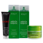 KIT DETOX KNUT Shampoo e Condicionador Menta Pimenta Detox Capilar 250 ml + Scalp Scrub 300g KNUT Hair Care