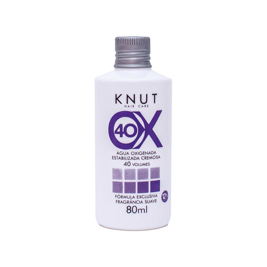 KNUT Água Oxigenada Estabilizada Cremosa  40 volumes (12%) 80ml