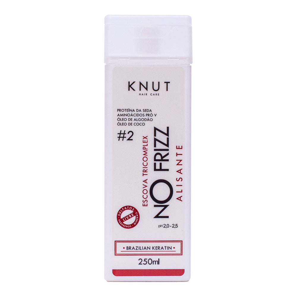 KIT KNUT NoFrizz Escova Tricomplex Alisante No Frizz