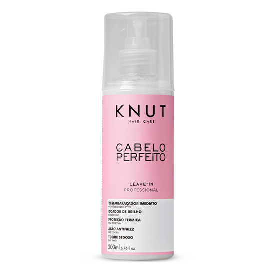 LEAVE-IN SPRAY KNUT CABELO PERFEITO 200 ML