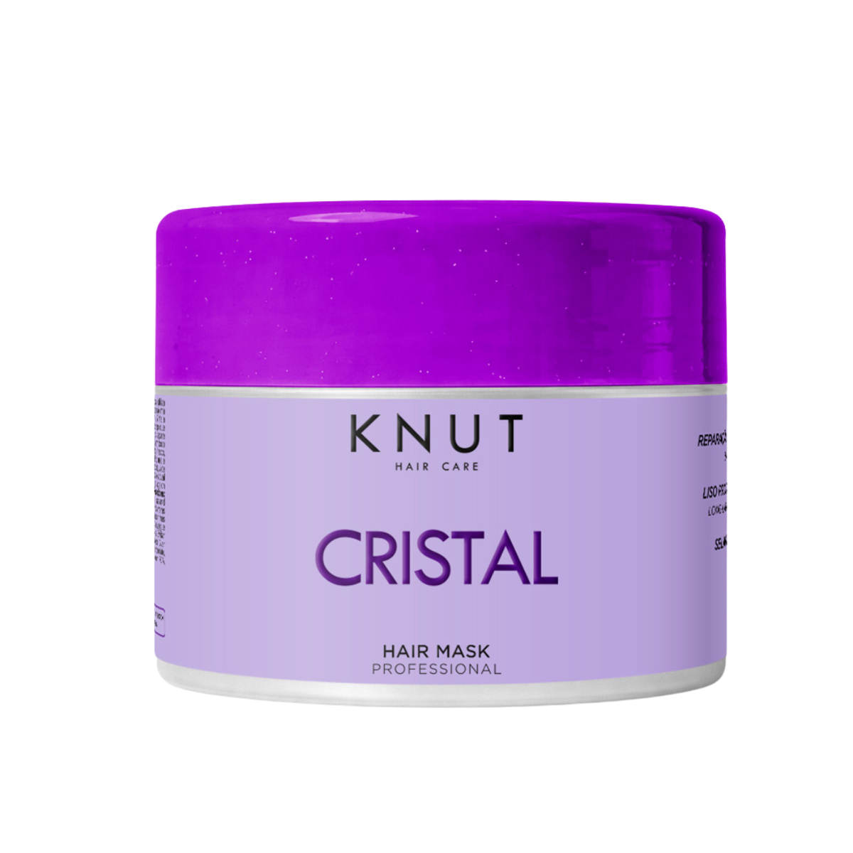 Kit PROMOCIONAL Cristal: Shampoo 250ml + Condicionador 250ml + Máscara 300g *Brinde: Leave-in Creme* KNUT Hair Care