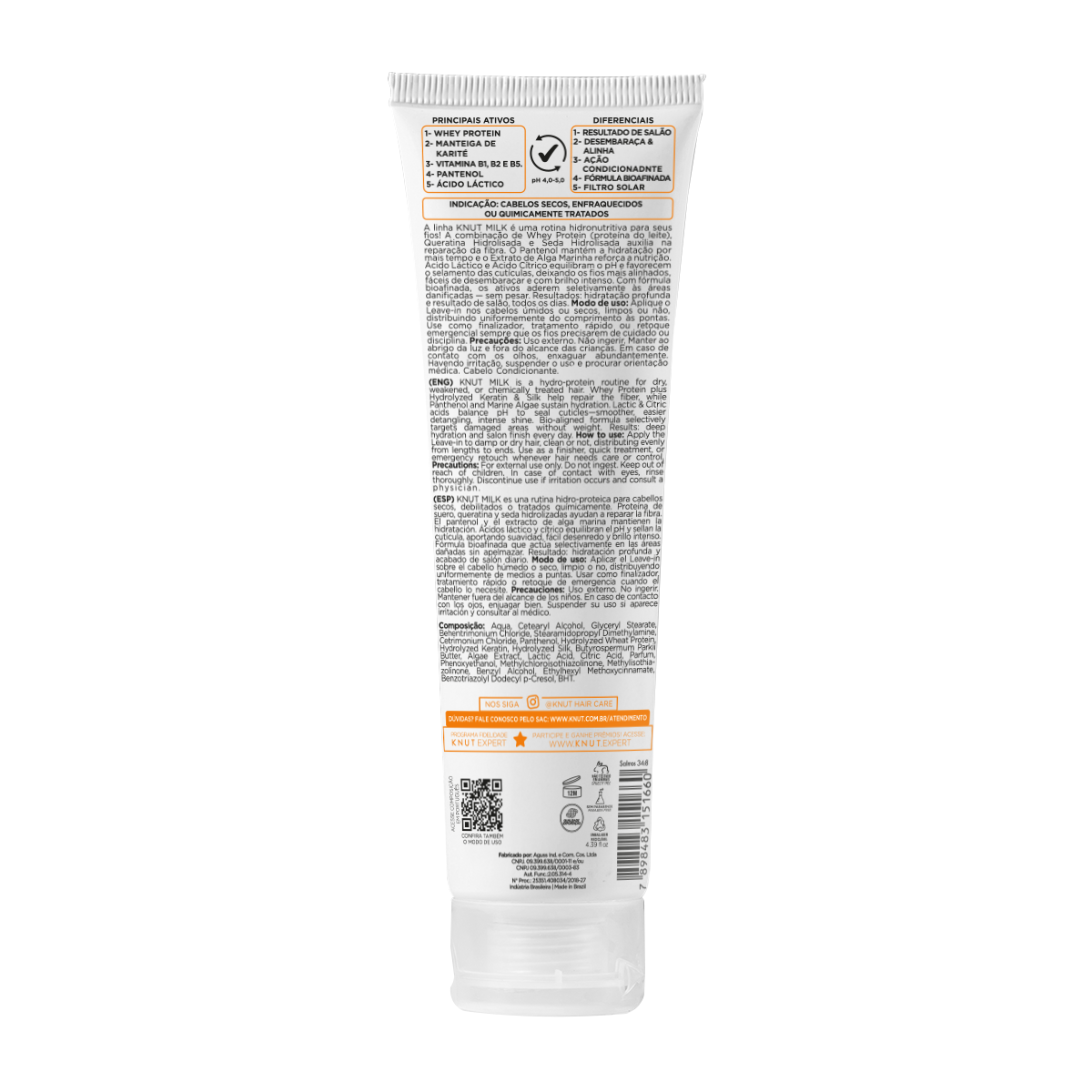 KNUT Leave-in Creme Milk 130g KNUT Hair Care