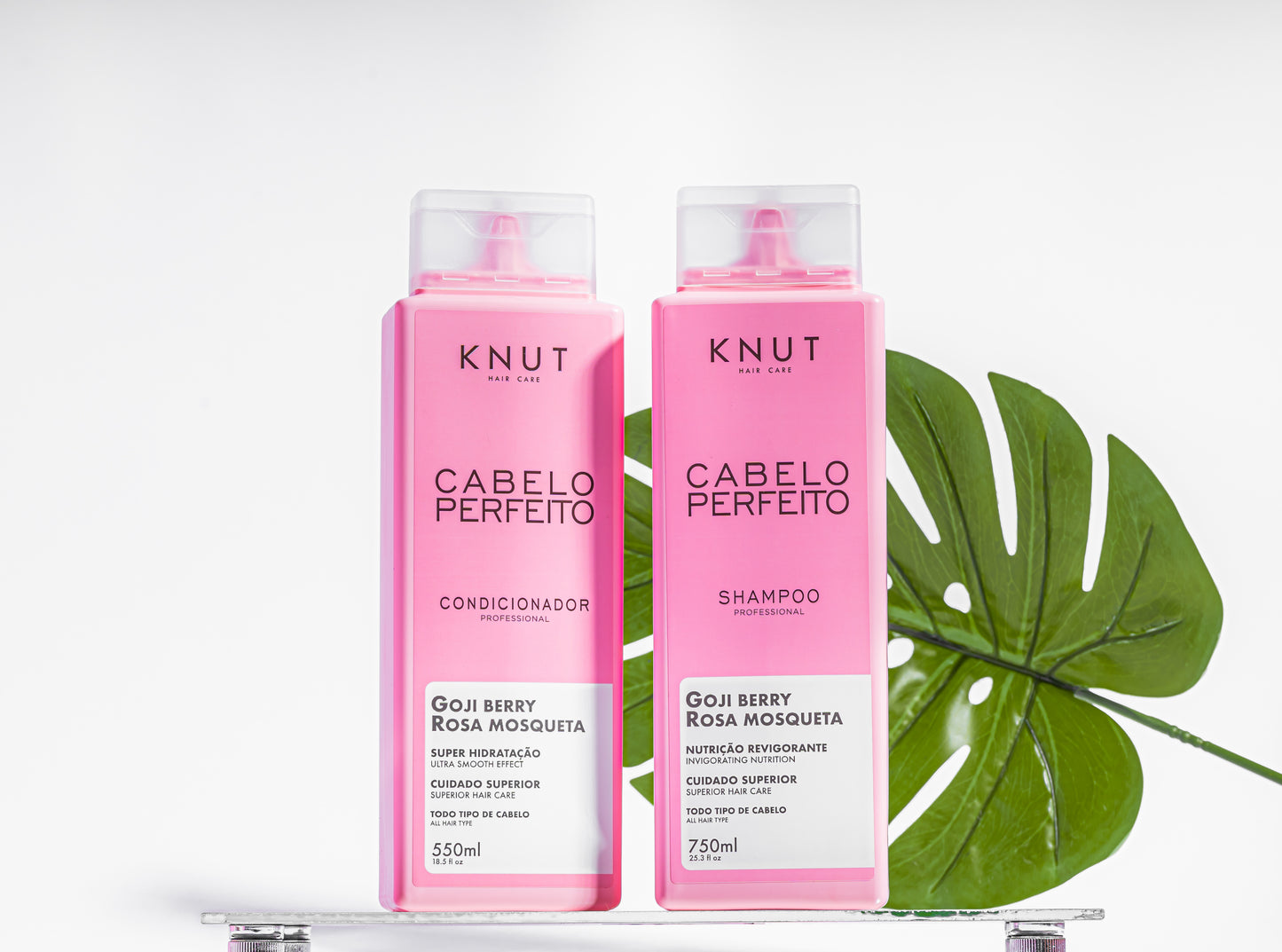 KIT Cabelo Perfeito KNUT (Shampoo 750ml + Condicionador 550ml)